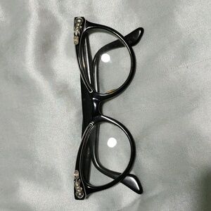Vintage Bejeweled Cateye Glasses